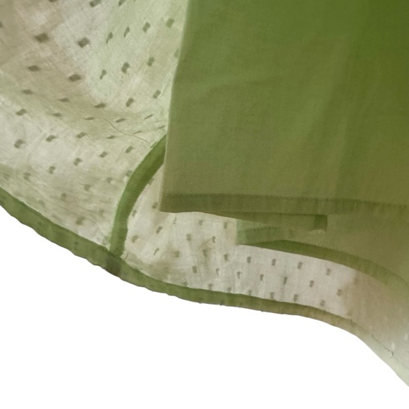 Never A Wallflower High Neck Mini Dress in Mint Swiss Dot Green Size XS - Picture 8 of 12